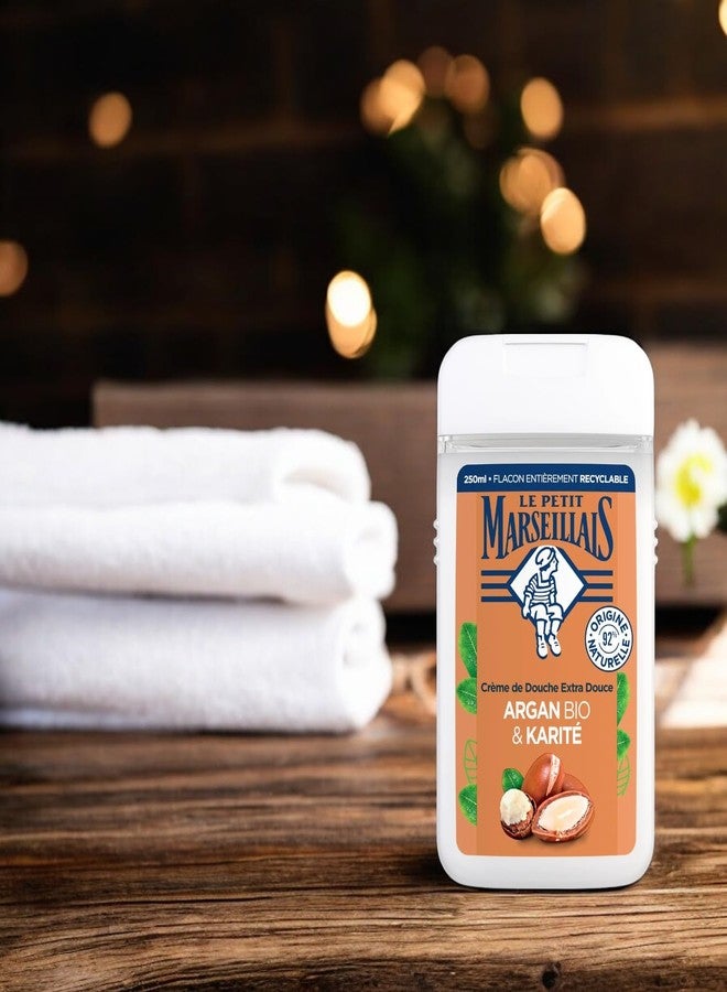 لو بيتيت مارسيليا لو بيتي مارسيليا، غسول الجسم بالأرجان بيو وكاريت، 8 أونصة - Image 2